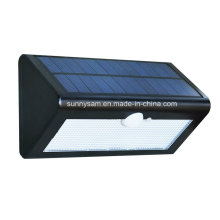 Lumière fixée au mur extérieure actionnée solaire de sonde du triangle LED 36LED